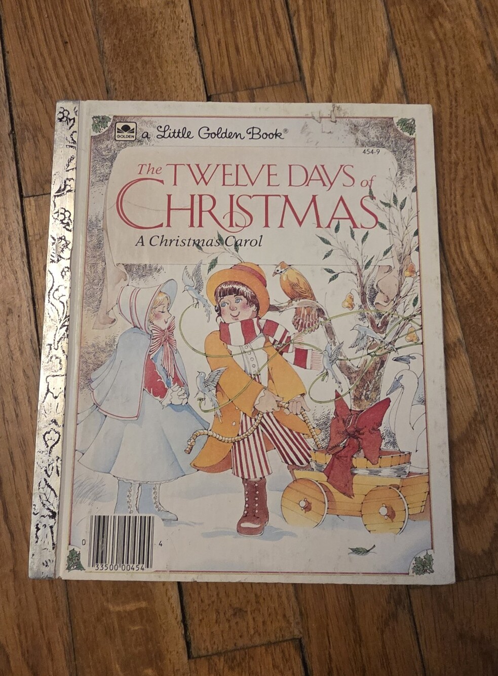 Vintage A Little Golden Book The Twelve Days Of Christmas 454-10 1983 #6208